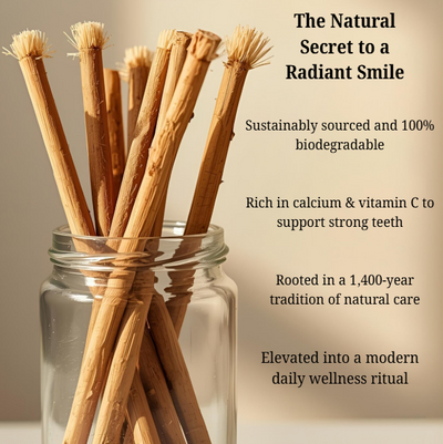 ANVAYA Natural Miswak Stick